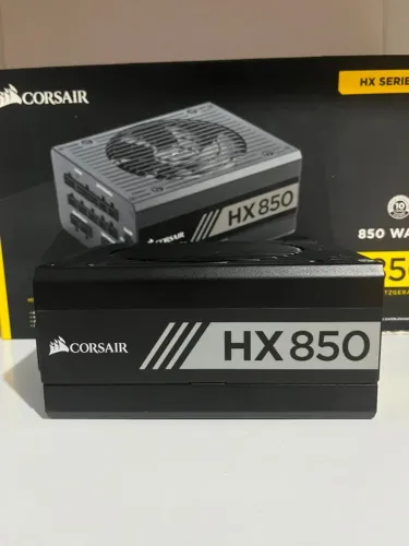 FONTE CORSAIR HX850 80 PLUS PLATINUM FULL MODULAR - Parcelo