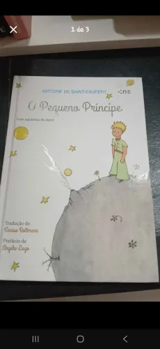 Livro o pequeno príncipe