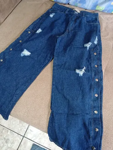 Calça jeans pantalona 40