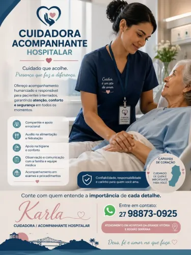 Cuidadora e Acompanhante Hospitalar