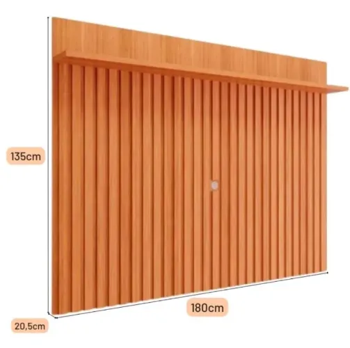 Painel Vector 180 Ripado Cinamomo