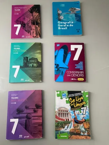 Kit de Livros Usados Teláris 7º Ano do Sesi