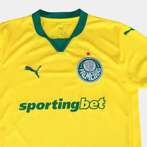 Camisa do Palmeiras III 2026 Amarela