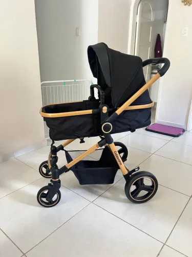 Carrinho de bb galzerano Ivy 3x1 com bb conforto 