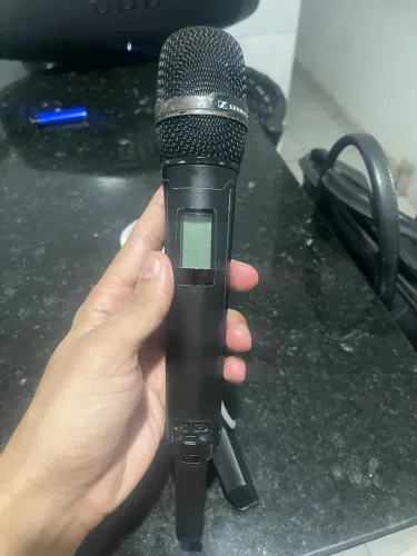 Microfone duplo sem fio