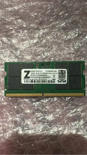 Memória ram 16gb ddr5 notebook