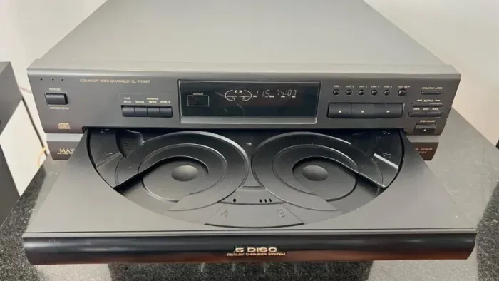 Cd Player 5 Discos Technics SL-PD665 - 100% Revisado