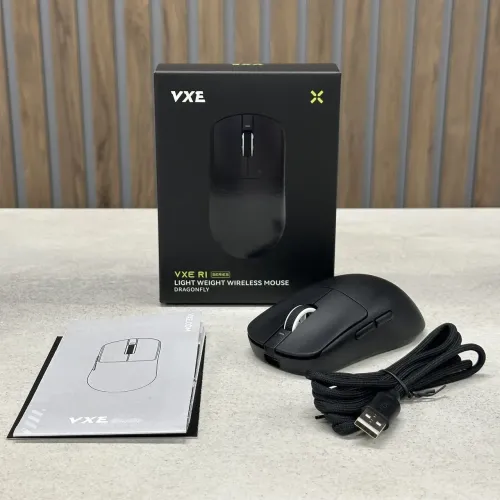 Mouse R1 SE+ Dragonfly VXE paw3395 - NOVO + ENTREGA GRÁTIS