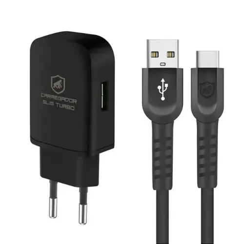 Carregador Turbo Slim+ 18w Original Gshield