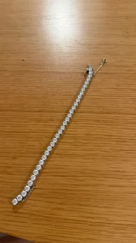 Pulseira Riviera Vivara em ouro 18K 33 diamantes