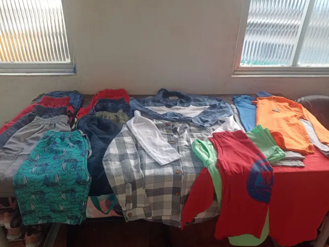 Kit roupas 8 anos