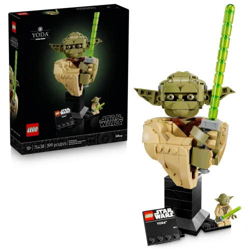 LEGO Star Wars Busto de Yoda? 75438 (399 Peças)<br>