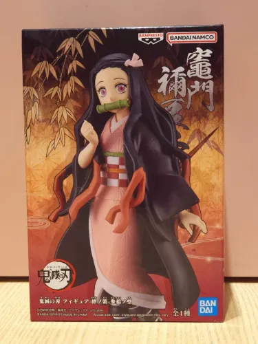 Action figure Demon Slayer Nezuko Kamado Banpresto Bandai original NA CAIXA NOVO LACRADO