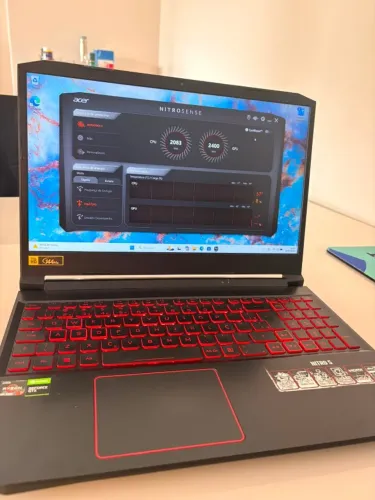Notebook Acer Nitro 5 Ryzen 7 / GTX 1650 - Excelente desempenho