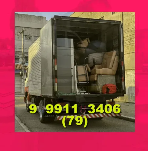 Frete rápido! Aproveite nosso serviço de transporte com agilidade garantida!