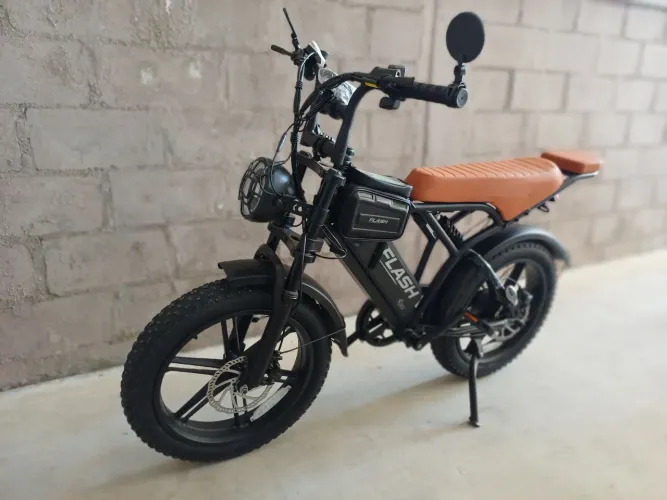 Bike Elétrica 2026 0km Flash R002, parcela em ate 18x nos cartões de crédito 