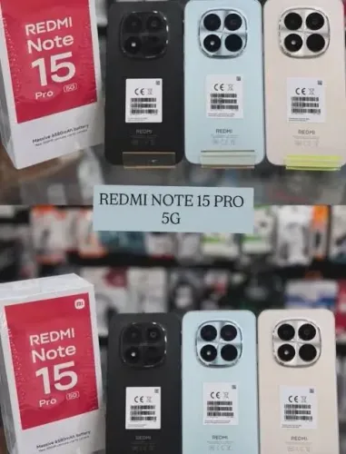 Note 15 Pro 5G 256/8GB Global Novo Lacrado Loja Fisica Compre com segurança