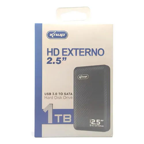 Hd Externo 1TB Usb3.0 Preto