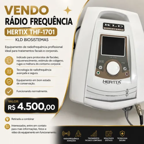 Radiofrequência facial, corporal e íntima