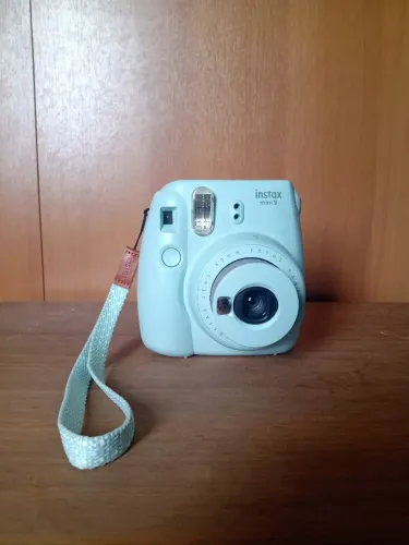 Câmera instax Mini 9 Fujifilm Ice Blue