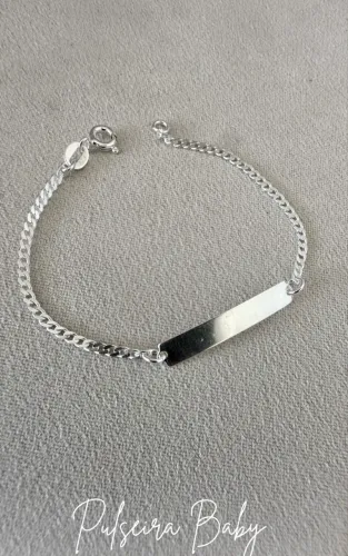 Pulseira Baby de ? Criança ? Prata 925 *