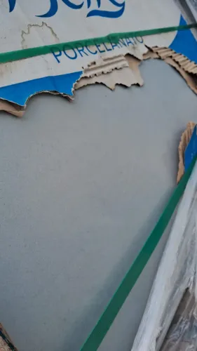 Porcelanato retificado acetinado 