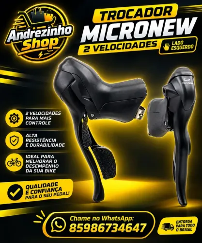 Trocador Micronew Speed/Gravel 2 velocidades