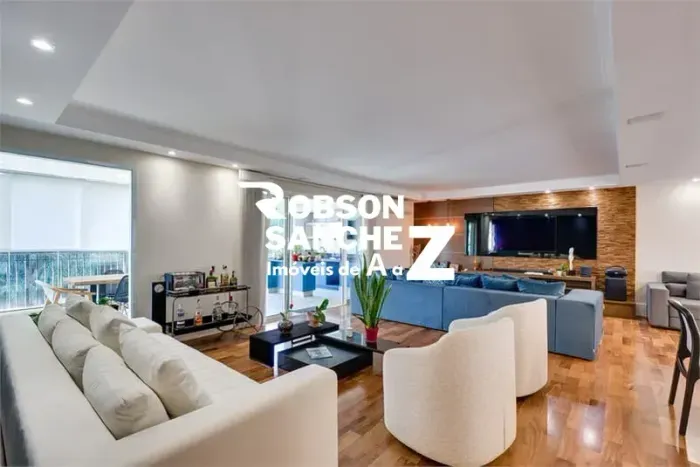 Apartamento a venda no Alto da Boa Vista com 4 quartos, 4 suítes, 4 vagas, 310m², varanda