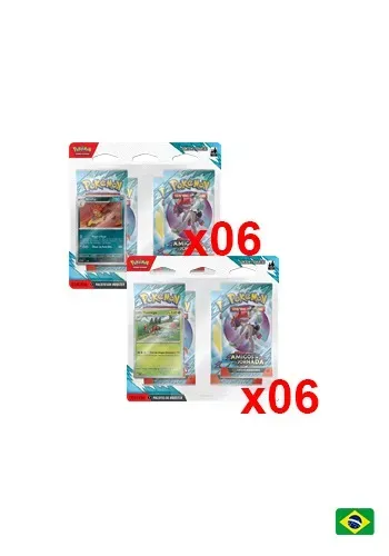 Case Blister Quádruplo Amigos de Jornada Pokémon TCG