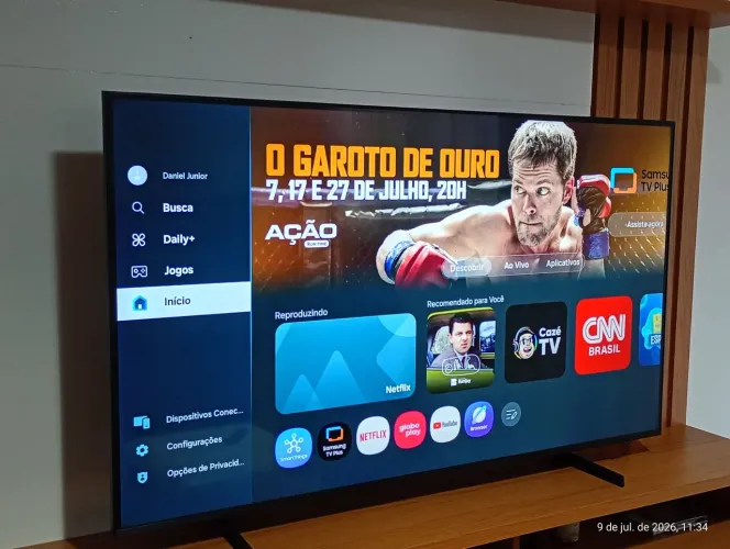 Smart Tv Samsung 50 polegadas 4K com XBOX integrado.