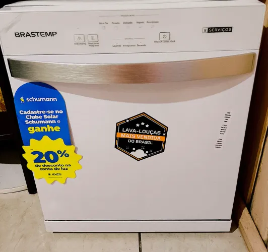 Lava-Louças Brastemp 8 modos Nova Zero usos Preço a negociar 