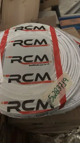 Rolo de fio 10mm  marca RCM, rolo com 100 metros lacrado
