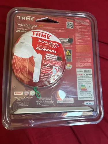 Super ducha eletrônica blindada 