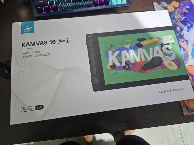 Mesa Digitalizadora Huion Kamvas Pro 16 (gen 3) QHD