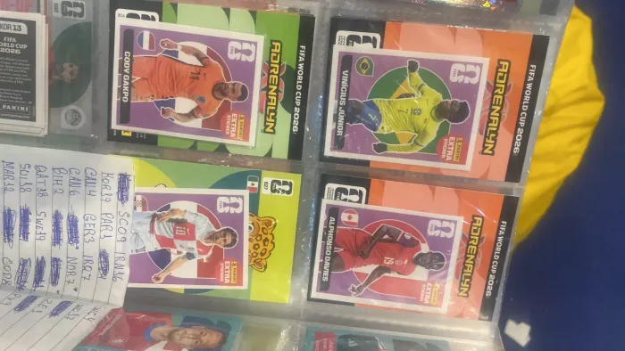 VENDO FIGURINHAS AVULSAS E LEGENDS BORDÔ. COPA DO MUNDO 2026