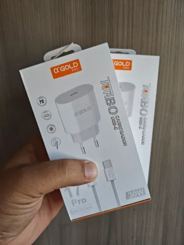 Carregador Super Rápido 30W | Alta Durabilidade e Carga Segura