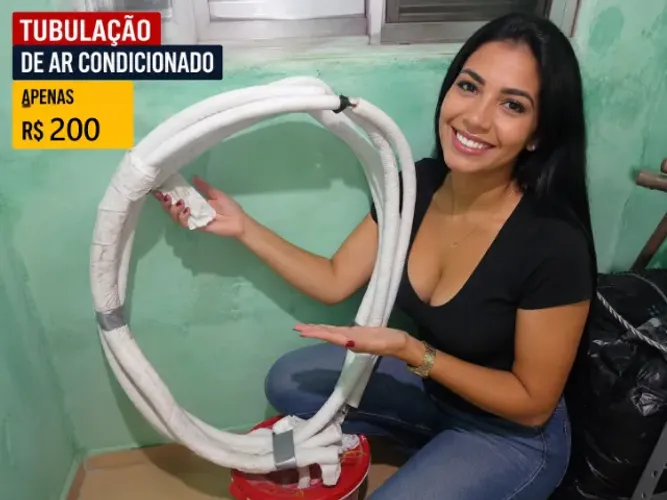 TUBULAÇÃO DE COBRE PARA AR-CONDICIONADO SPLIT