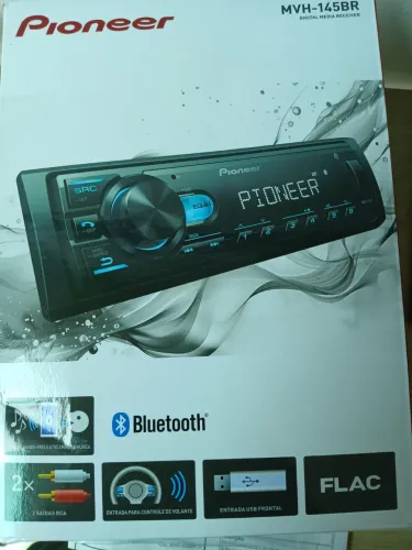 Som automotivo pioneer MVH-145Br bluetooth e USB  produto novo lacrado