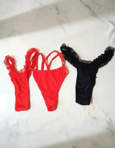 kit exclusivo com 3 calcinhas sexy