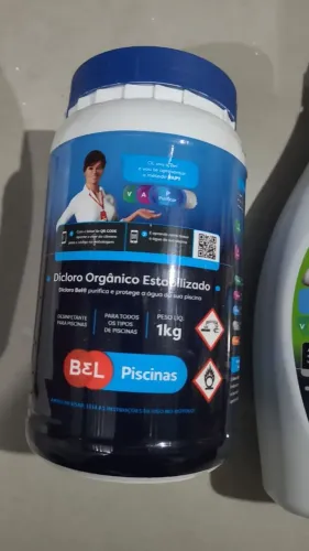 Produtos para piscina. Comprei e não vou usar. Aceito oferta.