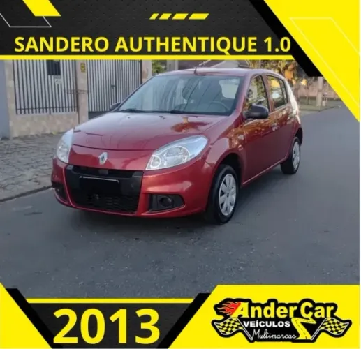 Renault Sandero Authentique Hi-flex 1.0 16V 5P 2013