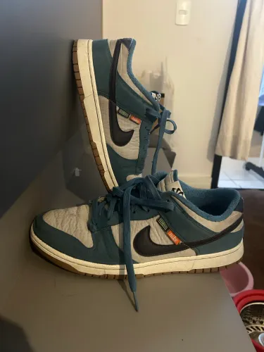 Nike Dunk Low Next Nature Toasty - Rift Blue com Caixa original