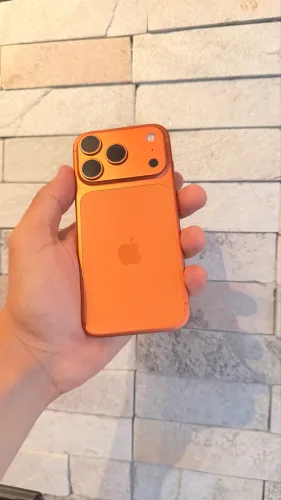 iPhone 17 Pro 256GB Laranja | Nunca Usado | Bateria 100%