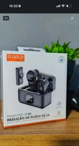 Microfone lapela IOS ou tipo c 