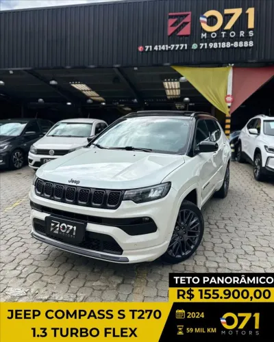 Jeep Compass S T270 1.3 TB 4X2 Flex AUT 2024