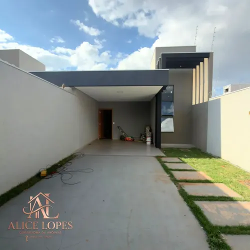 Casa á venda com 3 quartos sendo 1 suíte, cozinha gourmet no Nova Lima em Campo Grande - M