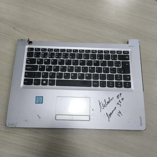 Teclado ideapad 310 1415 com flex dos botões moldura não está boa teclado e botões sim