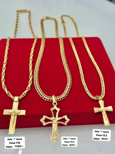 Corrente de ouro 18k Novas Exclusivas | Certificado de garantia | Loja física
