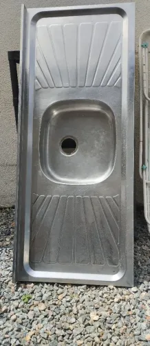 Pia de inox usada 90,00