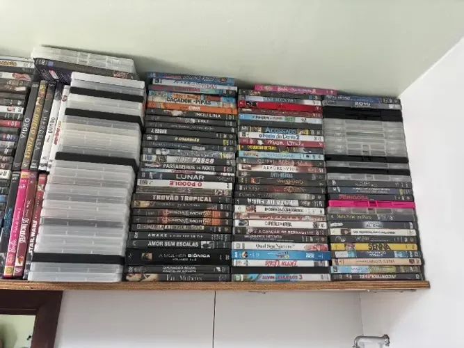 Lote 4000 Dvds E Blu-rays Originais (Usado)